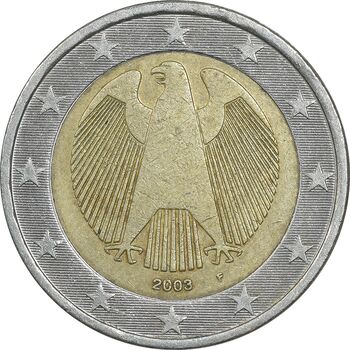 سکه 2 یورو  2003 جمهوری فدرال - EF45 - آلمان