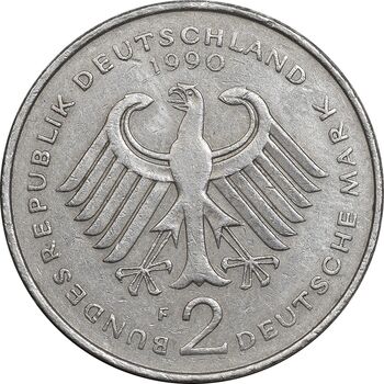 سکه 2 مارک 1979F جمهوری فدرال - EF45 - آلمان