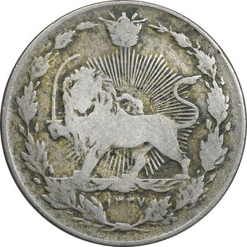 سکه 100 دینار 1337 - VF25 - احمد شاه