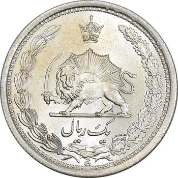 سکه 1 ریال 1312 - MS64 - رضا شاه