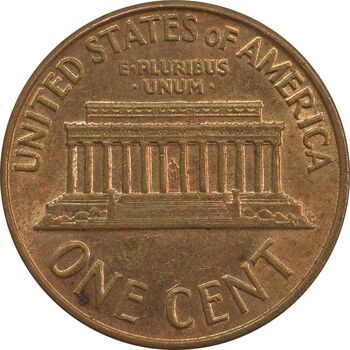 سکه 1 سنت 1964D لینکلن - MS63 - آمریکا