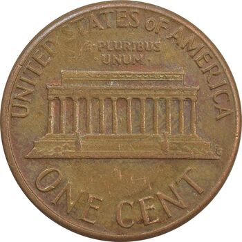 سکه 1 سنت 1974D لینکلن - EF - آمریکا