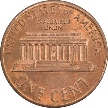 سکه 1 سنت 1989D لینکلن - MS64 - آمریکا