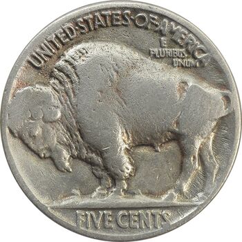 سکه 5 سنت 1936 بوفالو - VF35 - آمریکا