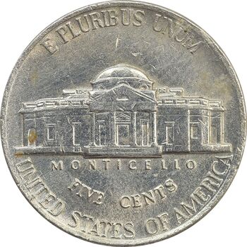 سکه 5 سنت 1995D جفرسون - AU - آمریکا