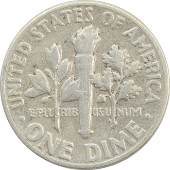 سکه 1 دایم 1954 روزولت - EF40 - آمریکا