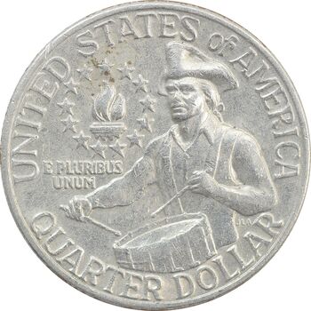 سکه کوارتر دلار 1976D جشن دویست سالگی واشنگتن - VF35 - آمریکا