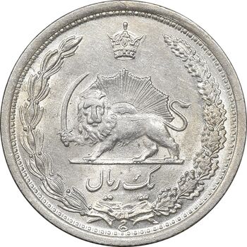 سکه 1 ریال 1310 - MS63 - رضا شاه