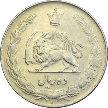سکه 10 ریال 1340 - EF45 - محمد رضا شاه