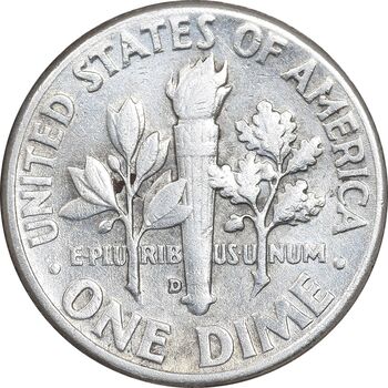 سکه 1 دایم 1960D روزولت - EF45 - آمریکا