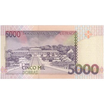 اسکناس 5000 دوبرا 1996 جمهوری دموکراتیک - تک - UNC64 - سائوتومه و پرنسیپ
