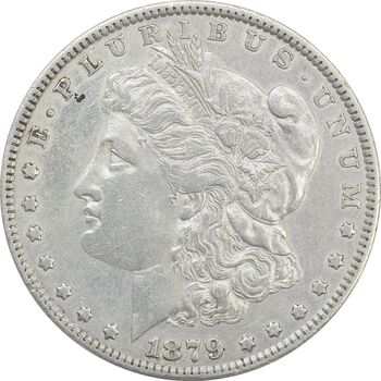 سکه یک دلار 1879 مورگان - EF40 - آمریکا