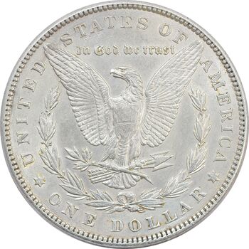 سکه یک دلار 1886 مورگان - EF45 - آمریکا