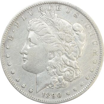 سکه یک دلار 1890O مورگان - VF35 - آمریکا