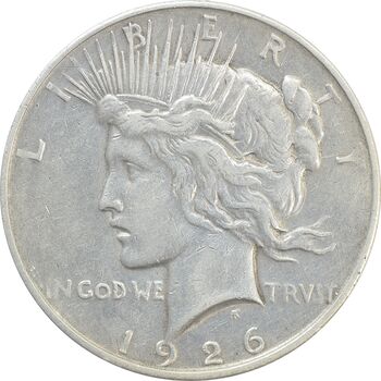 سکه یک دلار 1926D صلح - VF35 - آمریکا