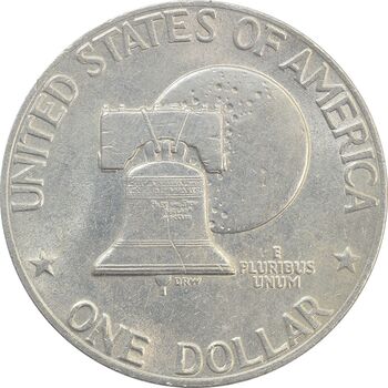 سکه یک دلار 1976 جشن دویست سالگی آمریکا - EF45 - آمریکا