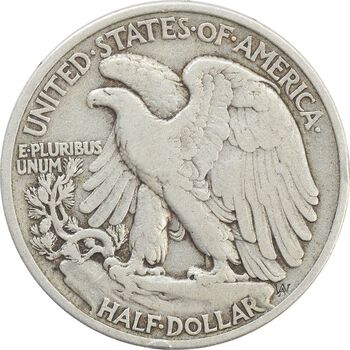 سکه نیم دلار 1936 نماد آزادی - VF25 - آمریکا