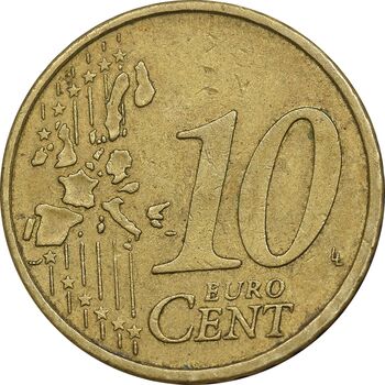 سکه 10 یورو سنت 2002 جمهوری سوم - EF40 - پرتغال