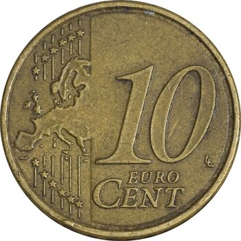 سکه 10 یورو سنت 2008 جمهوری - EF45 - قبرس