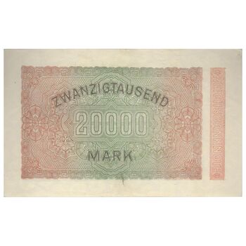 اسکناس 20000 مارک 1923 جمهوری وایمار - تک - EF - آلمان