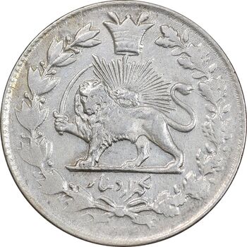 سکه 1000 دینار 1329 خطی - EF40 - احمد شاه