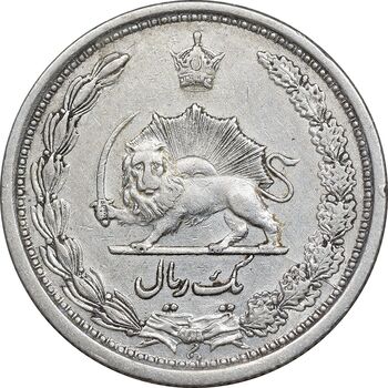 سکه 1 ریال 1313 - EF40 - رضا شاه