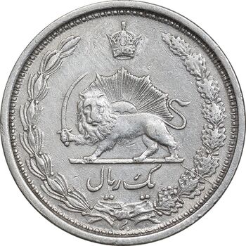 سکه 1 ریال 1313 - EF45 - رضا شاه