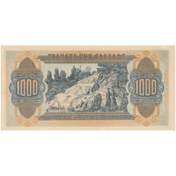 اسکناس 1000 دراخما 1941 جرج دوم - تک - UNC62 - یونان