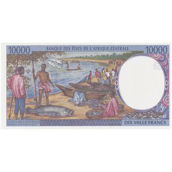 اسکناس 10000 فرانک 1994 - تک - UNC65 - آفریقای مرکزی (گابن)