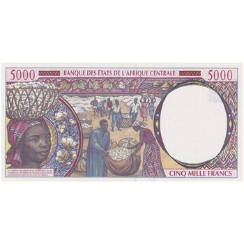اسکناس 5000 فرانک 1994 - تک - UNC64 - آفریقای مرکزی (چاد)