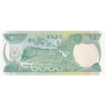 اسکناس 2 دلار بدون تاریخ (1995) جمهوری - Kubuabola - تک - UNC64 - فیجی