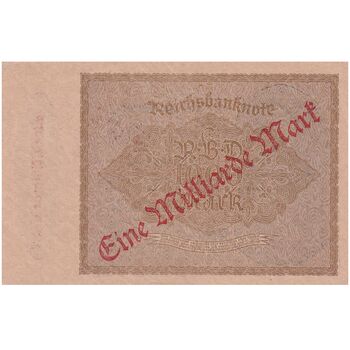 اسکناس 1000 مارک 1922 جمهوری وایمار - تک - AU - آلمان