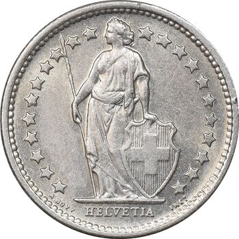 سکه 1/2 فرانک 1970 دولت فدرال - MS62 - سوئیس