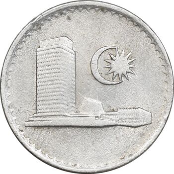 سکه 10 سن 1982 پادشاهی انتخابی - AU58 - مالزی