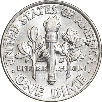 سکه 1 دایم 2003D روزولت - MS61 - آمریکا