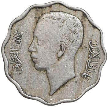 سکه 10 فلس 1938 غازی یکم - VF35 - عراق