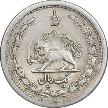 سکه 1 ریال 1311 - EF45 - رضا شاه