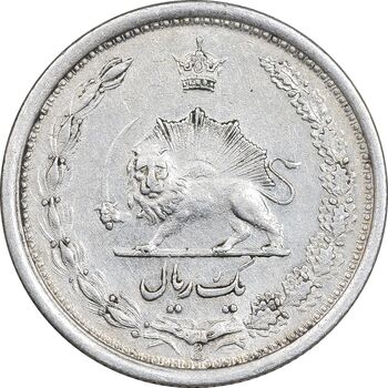 سکه 1 ریال 1311 - AU50 - رضا شاه