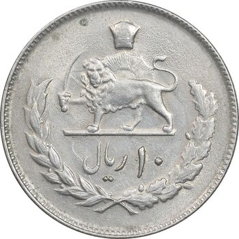 سکه 10 ریال 1354 - MS63 - محمد رضا شاه