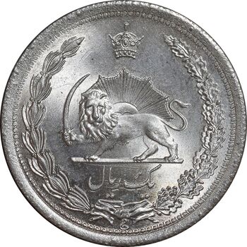 سکه 1 ریال 1312 - MS65 - رضا شاه