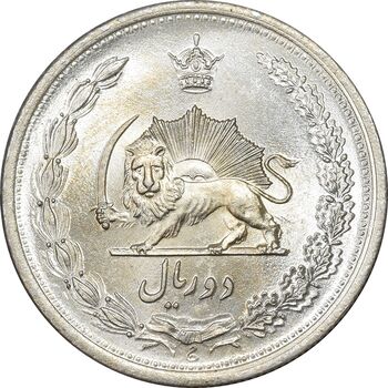 سکه 2 ریال 1310 - MS65 - رضا شاه