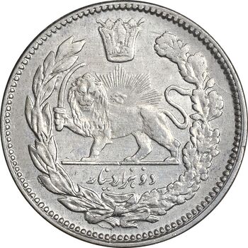 سکه 2000 دینار 1339 تصویری - EF40 - احمد شاه