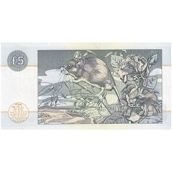 اسکناس 5 پوند 2002 الیزابت دوم - تک - UNC63 - انگلستان (اسکاتلند)