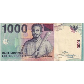 اسکناس 1000 روپیه 2013 جمهوری - تک - UNC62 - اندونزی