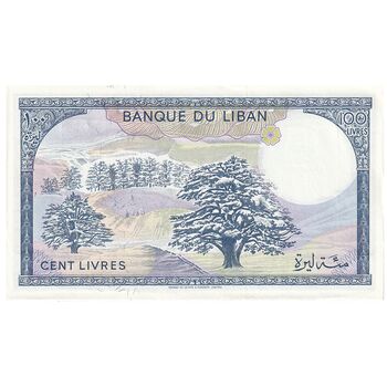 اسکناس 100 لیره 1988 جمهوری - تک - UNC61 - لبنان