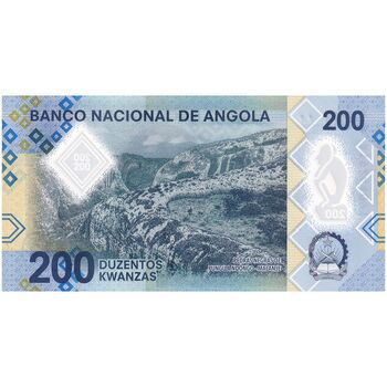 اسکناس 200 کوانزا 2020 جمهوری - تک - UNC65 - آنگولا