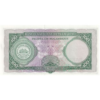 اسکناس 100 اسکودو بدون تاریخ (1976) - جمهوری خلق - تک - UNC64 - موزامبیک
