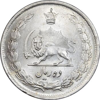 سکه 10 ریال 1323 - MS63 - محمد رضا شاه