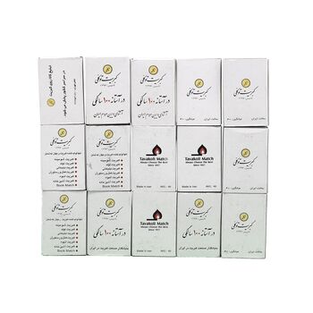 کبریت های شرکت توکلی طرح ورزشکاران - کد 008608