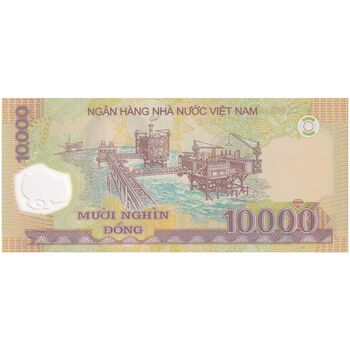 اسکناس 10000 دانگ 2017 جمهوری سوسیالیستی - تک - UNC65 - ویتنام